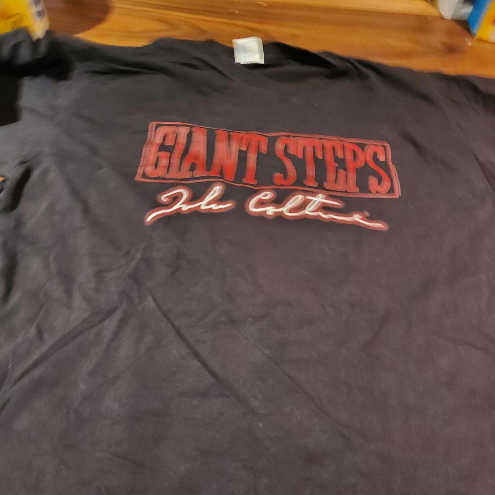 Mens Sz XL Giant Steps John Coltrane T-Shirt Port Company Tag